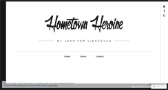 Desktop Screenshot of hometownheroine.com